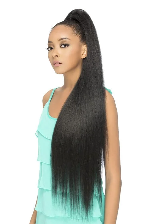 Ponytails with a natural - looking scalp for a more realistic appearanceVivica A Fox HPB-Scarlett 36” Sassy and Classy Pocketbun Extension Blended Ponytail