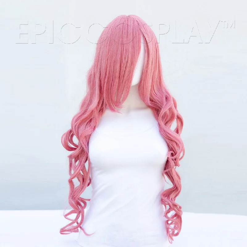 Long - length wig with a wavy texture for a beachy and romantic look25PPK2 - Factory Sample - Hera - Princess Pink Mix Wig