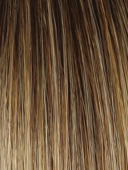 RL14/25SS | Shaded Honey Ginger | Dark Blonde Evenly Blended with Medium Golden Blonde With Dark Roots