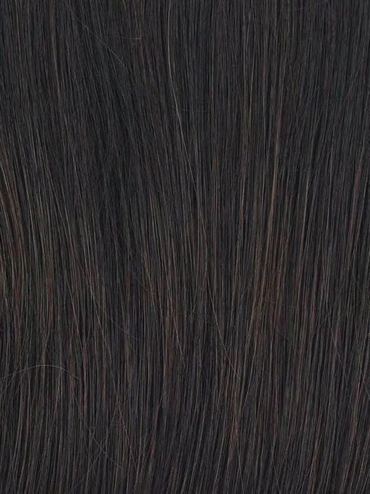 RL2/4 OFF BLACK | Black Evenly Blended with Dark Brown Highlights