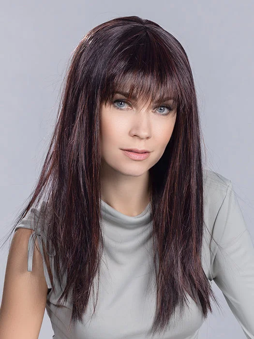 Long - length wig with a side - swept bang for a sophisticated lookCher Wig by Ellen Wille | High Power | Heat Friendly Synthetic