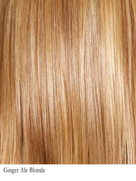 Ginger Ale Blonde | 8/25/613 | Unrooted Warm Blonde with variegated colors of Medium Brown and Medium and Light Gold Blonde. Highlighted with Light Blonde.