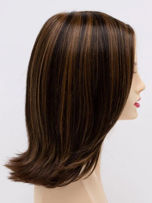 CHOCOLATE CARAMEL | Medium Brown with soft Red and Blonde highlights