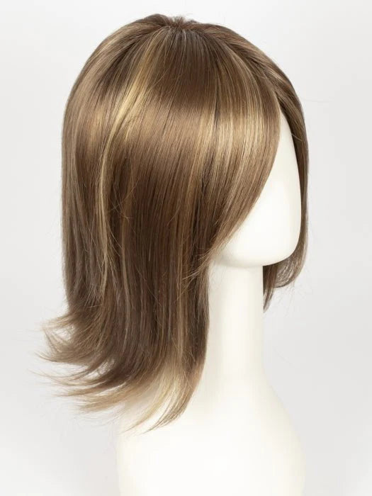 MOCHACCINO-R | Rooted Medium Warm Blonde with Chocolate Undertones and Creamy Blonde Highlights