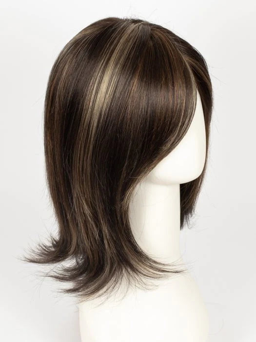 CHOCOLATE SWIRL | Dark Brown Base Evenly Blended with Light Auburn and Honey Blonde