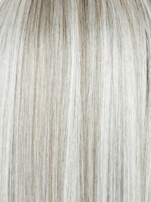 Slate Chocolate Split | A beautiful hair color that combines a new Grey tone with Rich Chocolate roots. The grey color is complimented by Chunky Chocolate/Pale and Mid-Grey highlights.