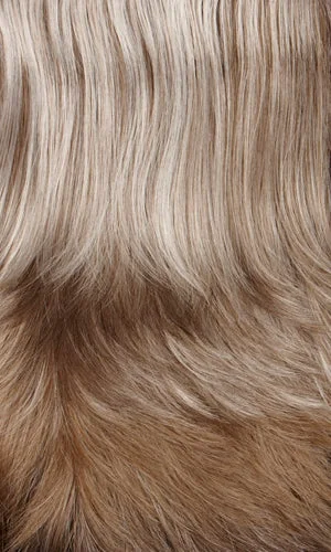 37 | Grey w/60% Light Brown on top gradually darkening to Medium Brown w/30% Grey on the nape