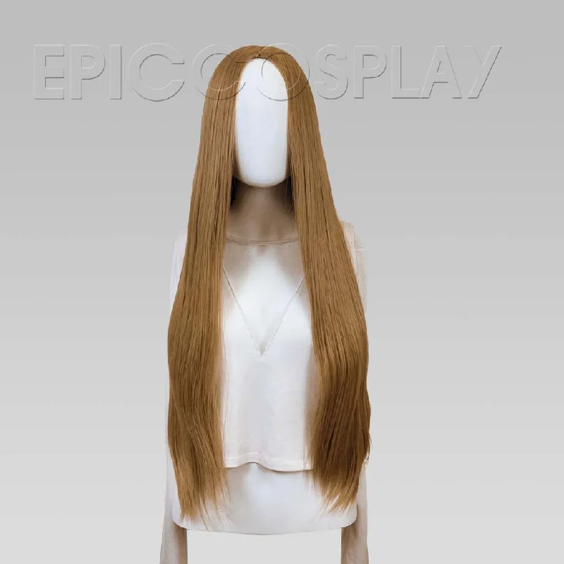 Adjustable - cap long - length wig for a comfortable fitEros - Caramel Brown Wig