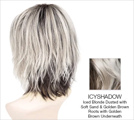 ICY-SHADOW | Iced Blonde dusted with Soft Sand and Golden Brown Underneath