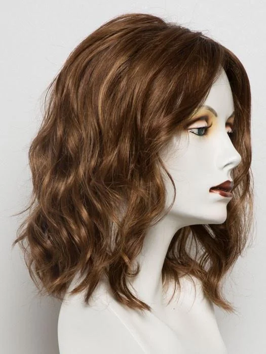 30A27S4 | Medium Natural Red and Medium Red-Gold Blonde Blend, Shaded with Dark Brown