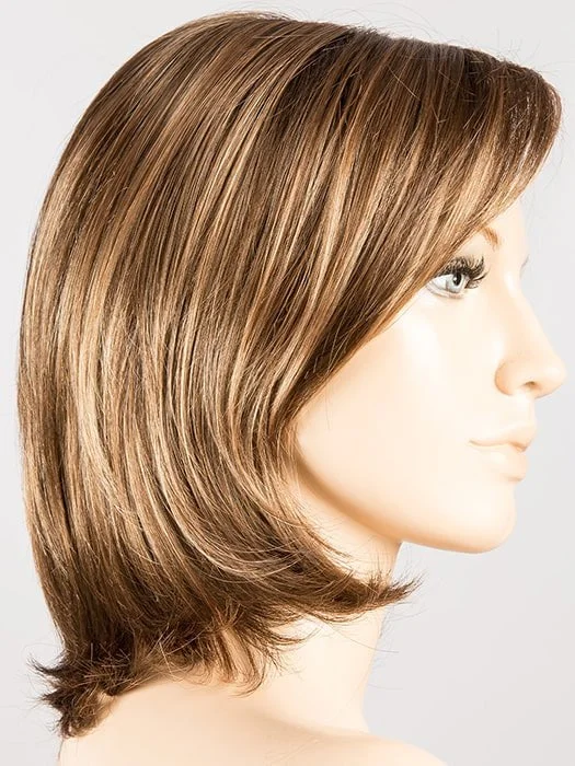 TEAK BROWN SHADED 12.20.8 | Medium/Lightest Brown blend with Light Strawberry Blonde and Shaded Roots