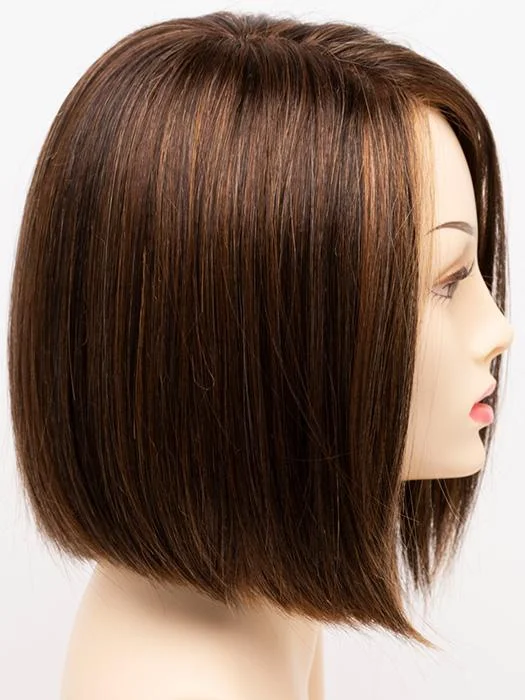 AMARETTO CREAM | Dark Brown roots with overall Medium Brown base with Honey Blonde highlights