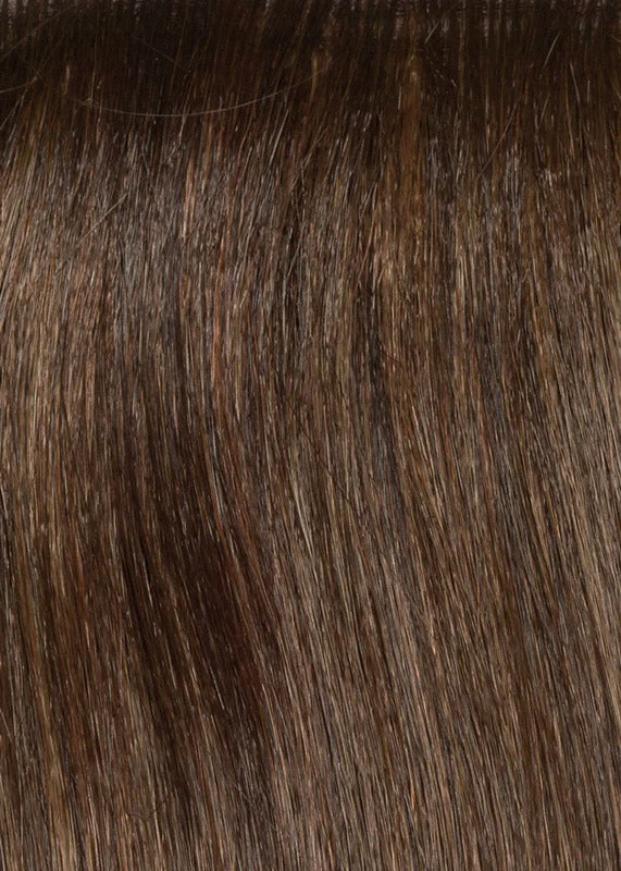 Medium Brown | A stunning chocolate brown with natural low-lights and highlights