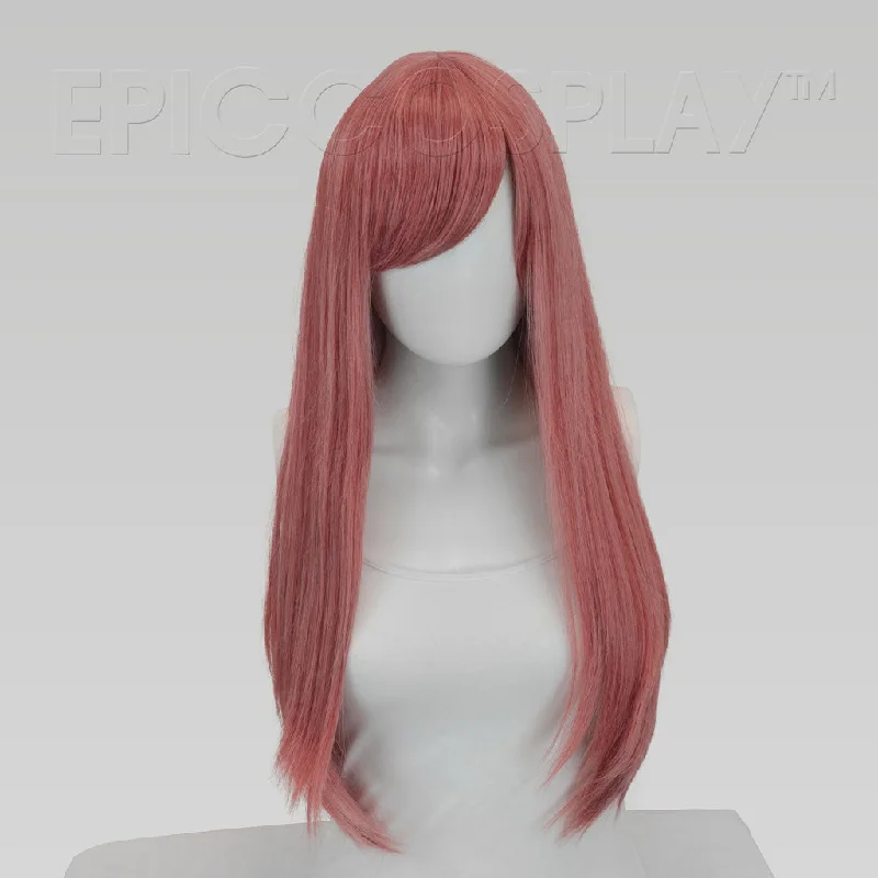 Long - length wig with a pre - bleached knot for a natural - looking scalpNyx - Princess Dark Pink Mix Wig