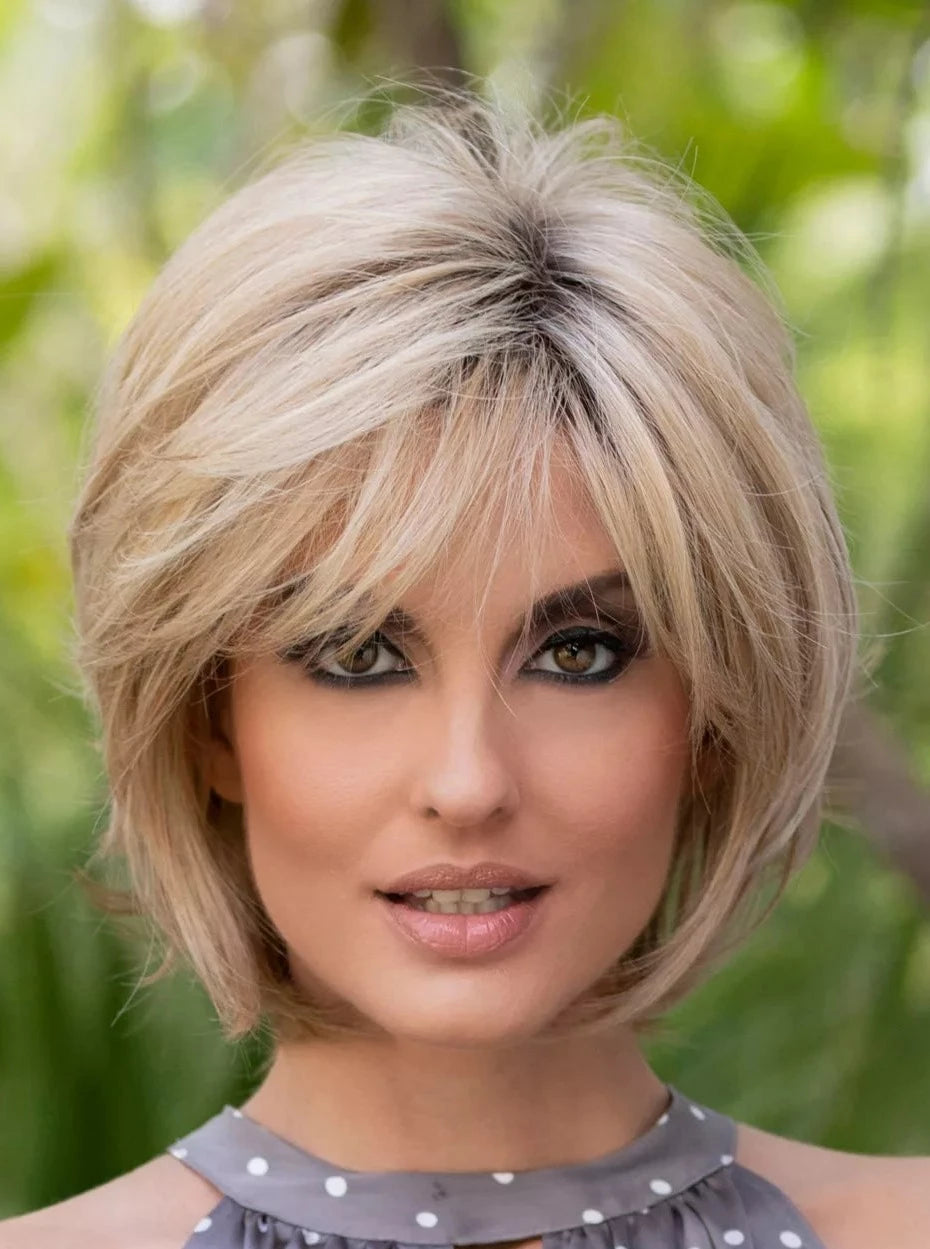 Long - length wig with a honey - blonde color for a warm and sunny appearanceWhitney (Clearance)